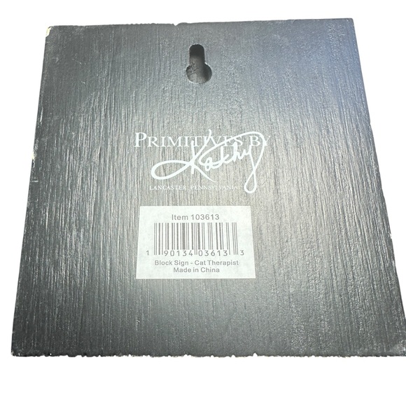 Cat’s Make the Best Therapist’s Wall Art Decor - Picture 2 of 4